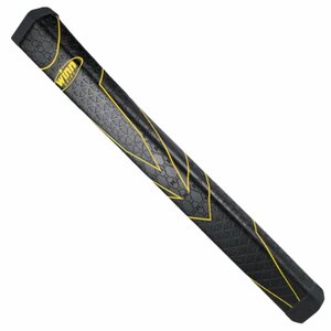 Poignée de putter Winn Savior Pistol Lite Noir Jaune