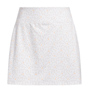 Jupe-short imprimée Adidas W Ultimate blanche