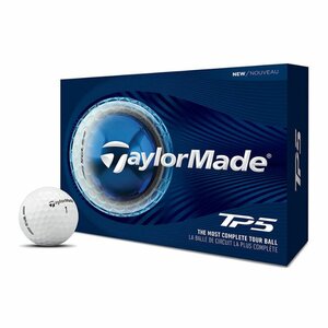 Taylormade TP5 Golf Balls White 2026
