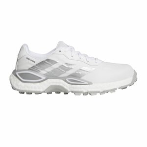 Chaussures de golf sans crampons Adidas Codechaos 27 pour homme, noir et blanc