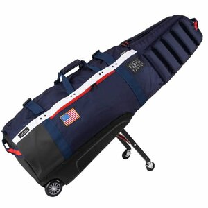 housse voyage golf sun mountain clubglider meridian navy white red