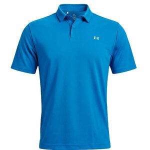 Polo Under Armour T2G Piqué Bleu Égée pour homme