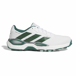Chaussures de golf sans crampons Adidas Codechaos 27 pour homme, Blanc et Vert