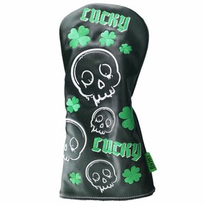Legend Driver Headcover Lucky Zwart Groen