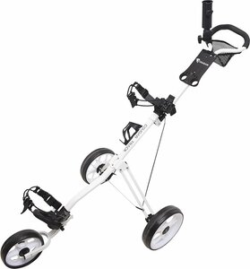 Cougar Track 3 wiel Golftrolley Wit
