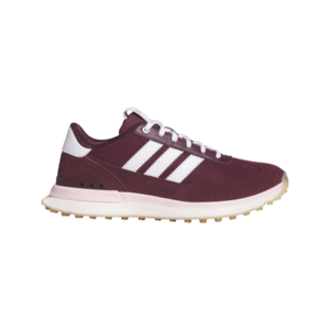 Adidas Damen-Golfschuhe S2G 26 aus Textil, spikelos, Aubergine