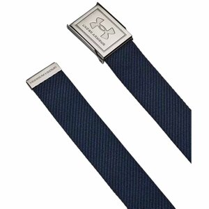 Under Armour Webbing Heren Golfriem – Marineblauw/Khaki