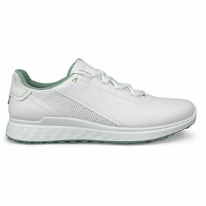 Chaussures de golf Ecco W Golf S-Casual blanches pour homme