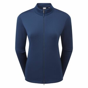 Veste Footjoy Hybrid Midlayer à fermeture éclair intégrale pour femme, marine
