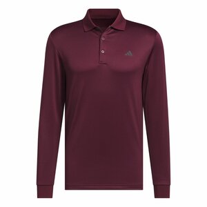 Adidas Langemouw Golfpolo Heren Bordeaux