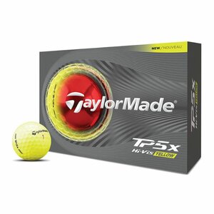 Taylormade TP5X Hi-Vis Yellow Golf Balls 12 pieces 2026