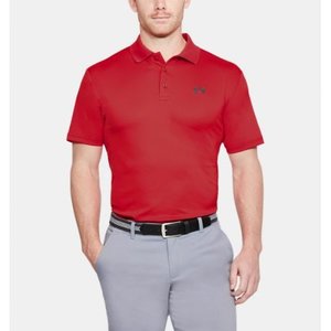under armour polo red